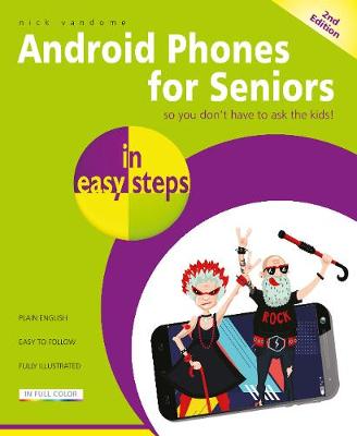 Cover of Android Phones for Seniors in easy steps