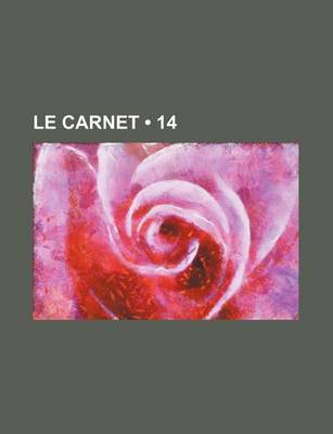 Book cover for Le Carnet (14)