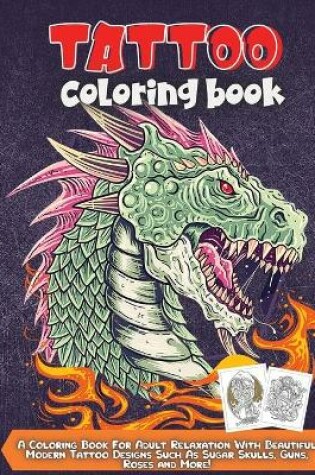 Cover of Tattoo Coloring Book