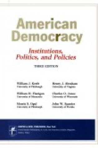 Cover of American Democracy Stu Ed 3e 90