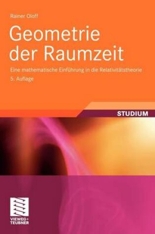 Cover of Geometrie Der Raumzeit