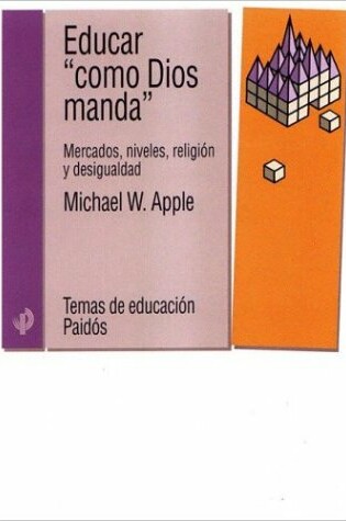 Cover of Educar Como Dios Manda