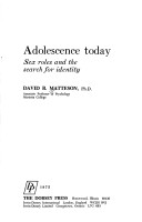 Book cover for Adolescence Today