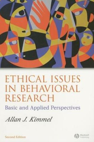 Cover of Ethical Issues in Behavioral Research