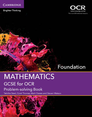 Cover of GCSE Mathematics for OCR Foundation Problem-solving Book