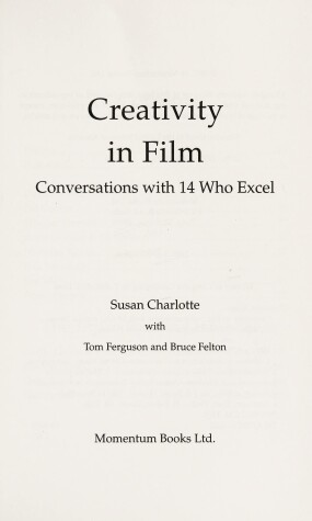 Book cover for Creativity in Film