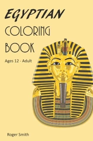 Cover of Egyptian Coloring Book