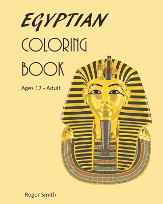 Book cover for Egyptian Coloring Book