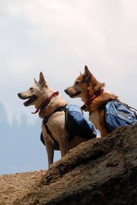 Book cover for Dogs with Backpacks Journal