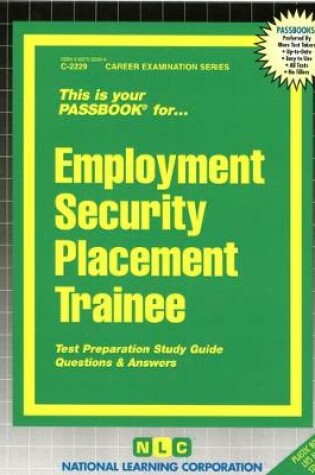 Cover of Employment Security Placement Trainee