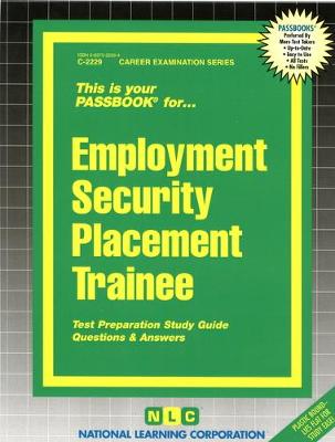 Book cover for Employment Security Placement Trainee