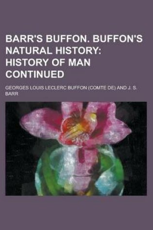 Cover of Barr's Buffon. Buffon's Natural History