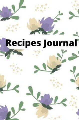 Cover of Recipes Journal