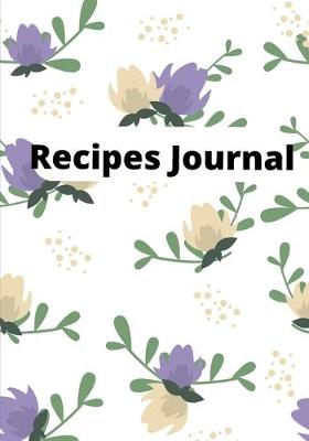 Book cover for Recipes Journal