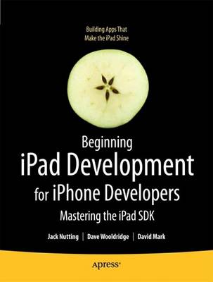 Book cover for Beginning iPad Development for iPhone Developers