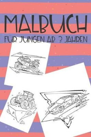 Cover of Malbuch für Jungen ab 3 Jahren