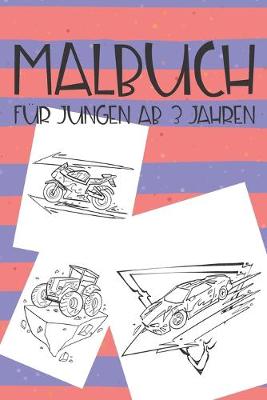 Book cover for Malbuch für Jungen ab 3 Jahren