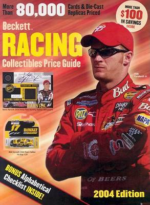 Book cover for Beckett Racing Collectibles and Die-Cast Price Guides