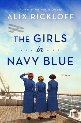 Book cover for The Girls in Navy Blue