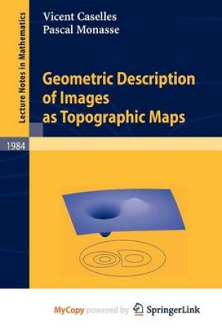 Cover of Geometric Description of Images as Topographic Maps