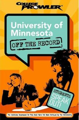 Cover of University of Minnesota