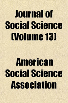 Book cover for Journal of Social Science (Volume 13)