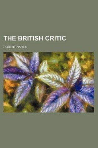 Cover of The British Critic