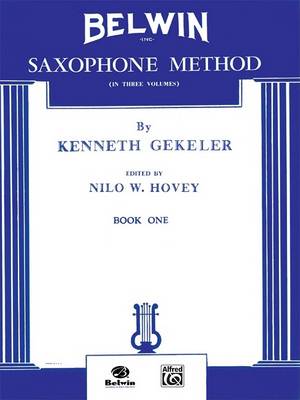 Book cover for Belwin Saxophone Method, Book I