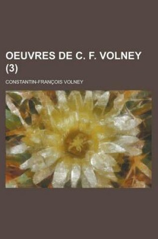 Cover of Oeuvres de C. F. Volney (3)