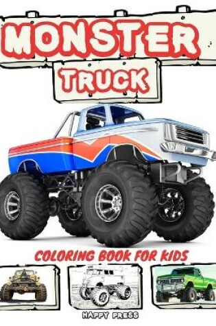 Cover of Monster Truck Coloring Book for Kids