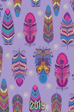 Cover of Colorful Boho Feathers Pattern