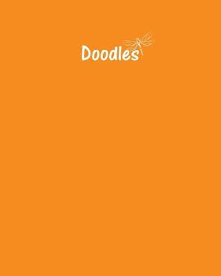 Book cover for Doodles Journal - Great for Sketching, Doodling or Planning with Tangerine Cover