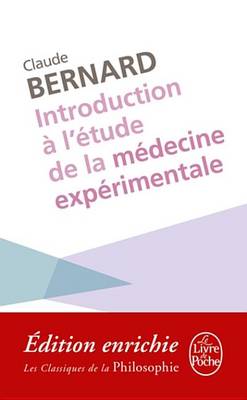 Book cover for Introduction A L'Etude de la Medecine Experimentale