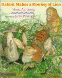 Book cover for Aardema & Pinkney : Rabbit Makes A Monkey of Lion(Libr.Edn)