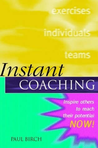 Cover of Instant Coaching