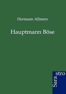 Book cover for Hauptmann Böse