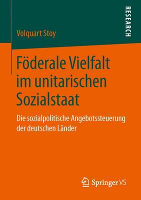 Book cover for Foederale Vielfalt Im Unitarischen Sozialstaat