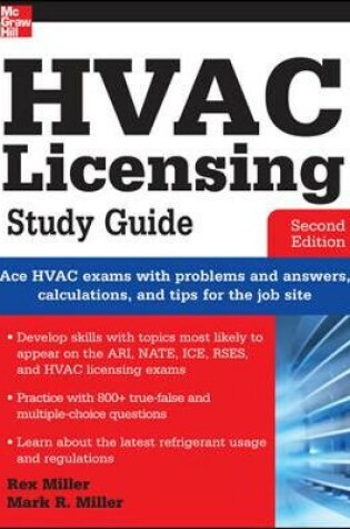 Cover of HVAC Licensing Study Guide, Second Edition