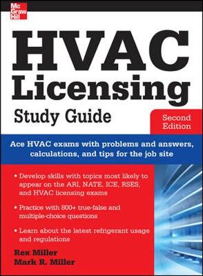 Book cover for HVAC Licensing Study Guide, Second Edition