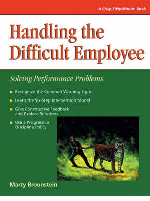 Book cover for Handling the Difficult Employee