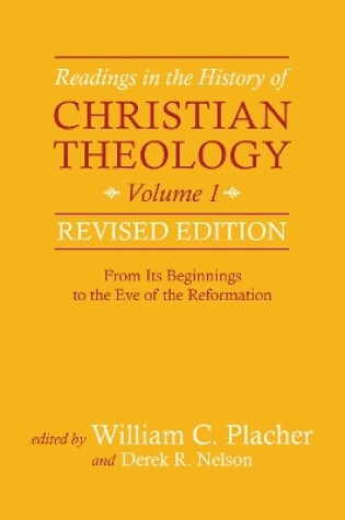 Cover of Readings in the History of Christian Theology, Volume 1, Revised Edition