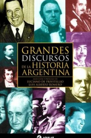 Cover of Grandes Discursos de la Historia Argentina