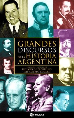 Book cover for Grandes Discursos de la Historia Argentina