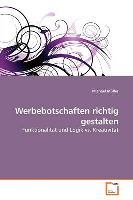 Book cover for Werbebotschaften richtig gestalten