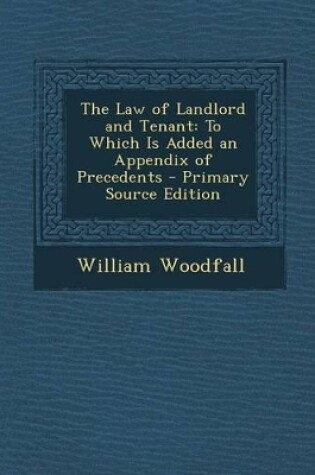 Cover of The Law of Landlord and Tenant