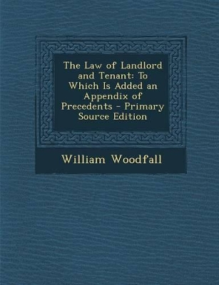 Book cover for The Law of Landlord and Tenant