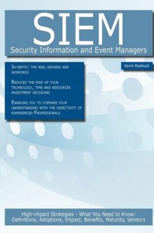 Cover of Siem - Security Information and Event Managers