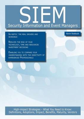 Book cover for Siem - Security Information and Event Managers