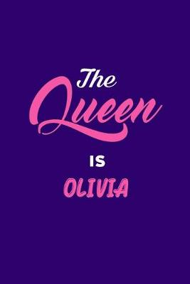 Book cover for The Queen is Olivia, Little Women