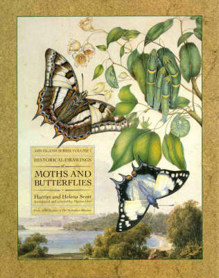 Book cover for Historical Drawings of Moths and Butterflies and Native Flowers